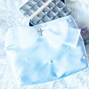 🌟 Special Occasion Satin Rhinestone Purse